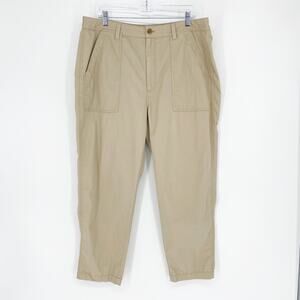 Banana Republic Organic Cotton Khaki Pants Size 16